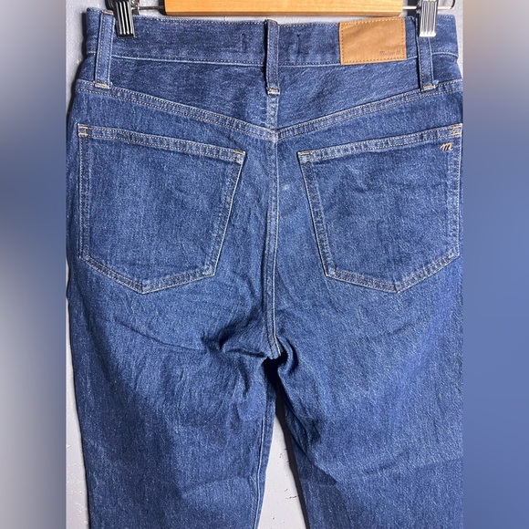 Madewell The Perfect Vintage Straight Jean in Greenhaven Wash: Seamed Version - Picture 6 of 11